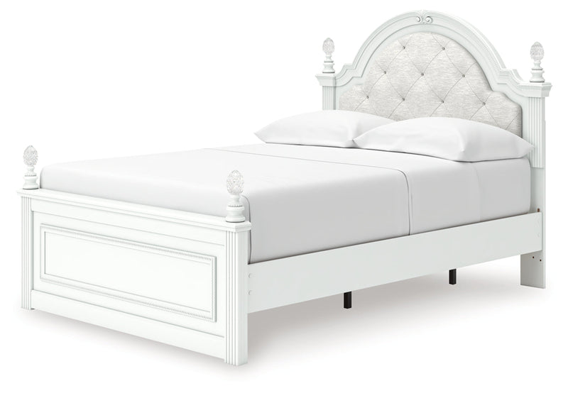 Maylilly Upholstered Panel Bed