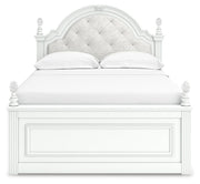 Maylilly Upholstered Panel Bed with Storage