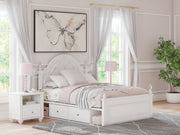 Maylilly Upholstered Panel Bed