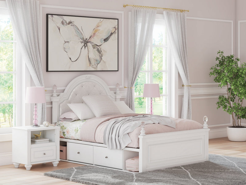 Maylilly Upholstered Panel Bed