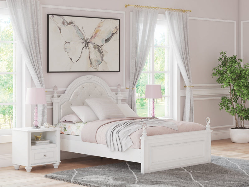 Maylilly Upholstered Panel Bed
