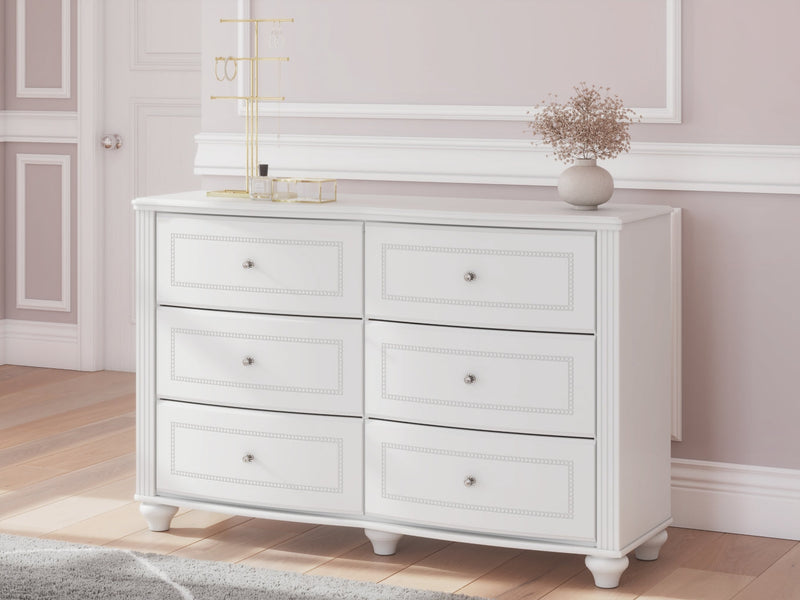 Maylilly Six Drawer Dresser