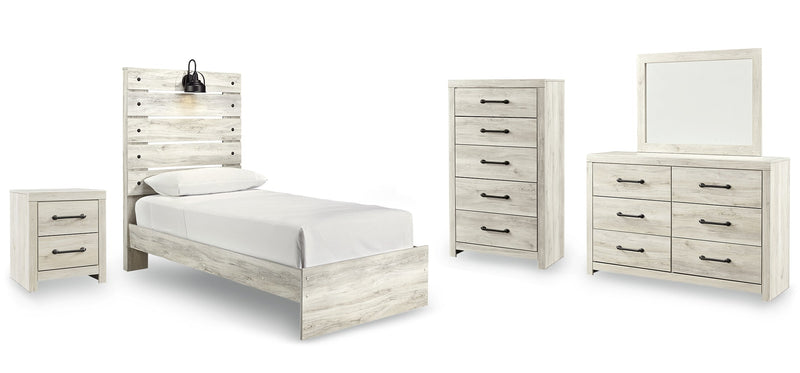 Cambeck Panel Bed, Dresser, Mirror, Chest & Nightstand, Bedroom Set