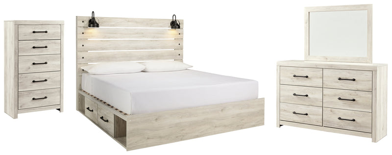 Cambeck Panel Bed, Dresser, Mirror, Chest & Nightstand, Bedroom Set