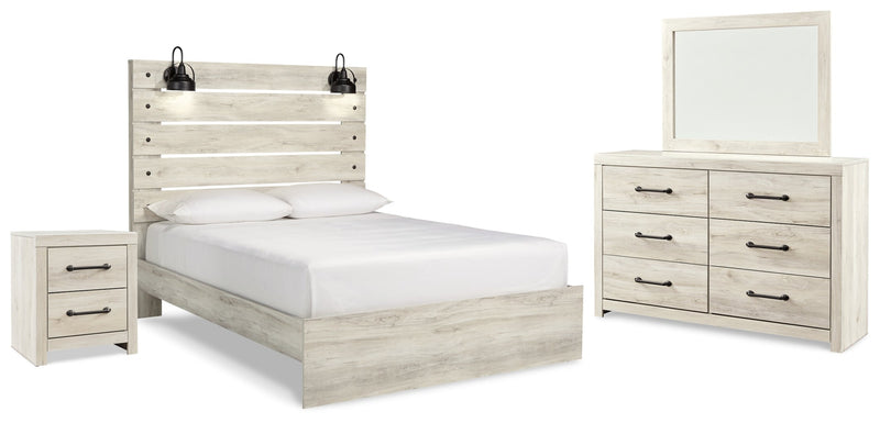 Cambeck Panel Bed, Dresser, Mirror, Chest & Nightstand, Bedroom Set