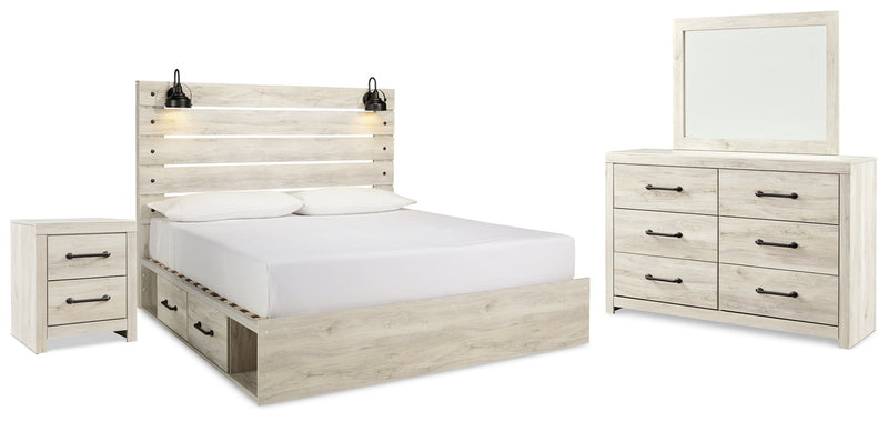Cambeck Panel Bed, Dresser, Mirror, Chest & Nightstand, Bedroom Set