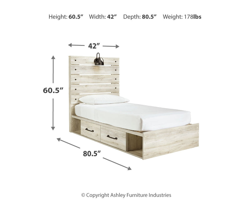 Cambeck Panel Bed
