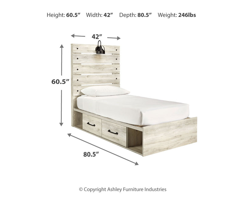 Cambeck Panel Bed