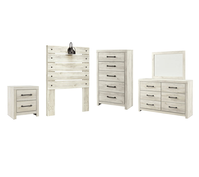 Cambeck Panel Bed, Dresser, Mirror, Chest & Nightstand, Bedroom Set