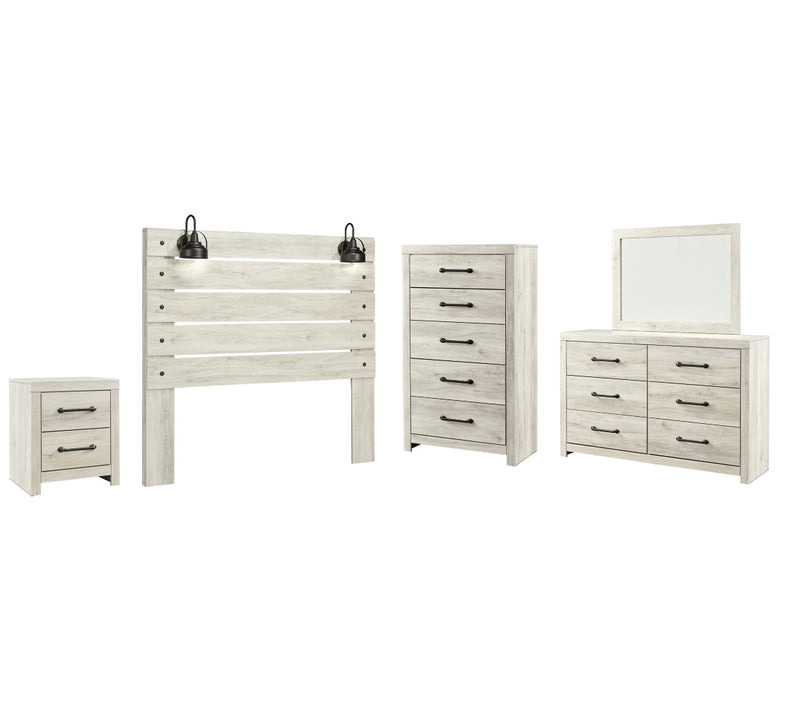 Cambeck Panel Bed, Dresser, Mirror, Chest & Nightstand, Bedroom Set