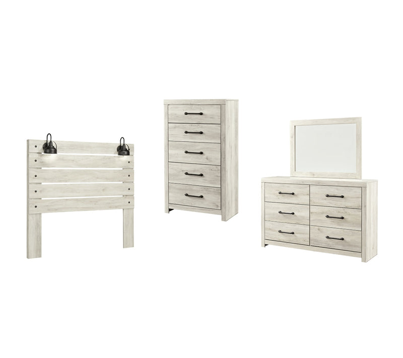 Cambeck Panel Bed, Dresser, Mirror, Chest & Nightstand, Bedroom Set