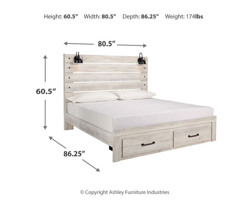 Cambeck Panel Bed