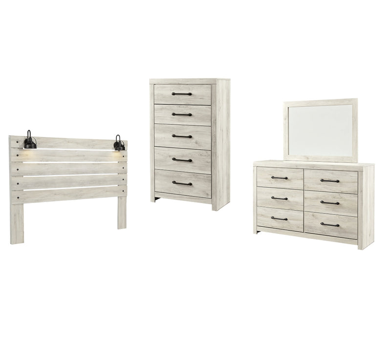 Cambeck Panel Bed, Dresser, Mirror, Chest & Nightstand, Bedroom Set