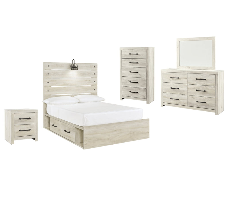 Cambeck Panel Bed, Dresser, Mirror, Chest & Nightstand, Bedroom Set