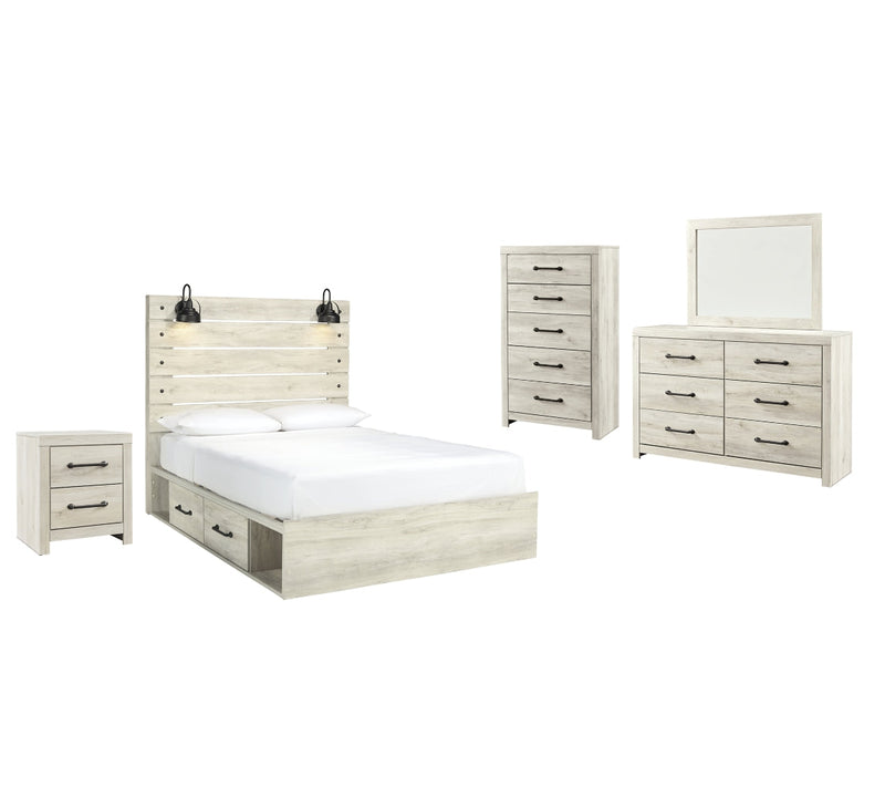 Cambeck Panel Bed, Dresser, Mirror, Chest & Nightstand, Bedroom Set