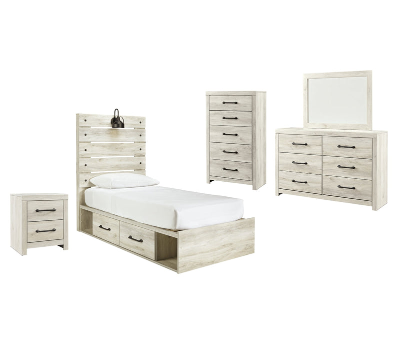 Cambeck Panel Bed, Dresser, Mirror, Chest & Nightstand, Bedroom Set