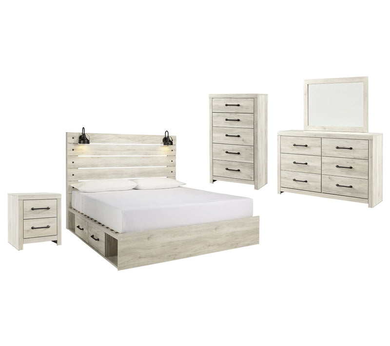 Cambeck Panel Bed, Dresser, Mirror, Chest & Nightstand, Bedroom Set