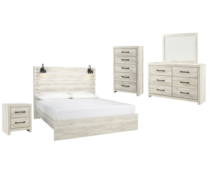 Cambeck Panel Bed, Dresser, Mirror, Chest & Nightstand, Bedroom Set