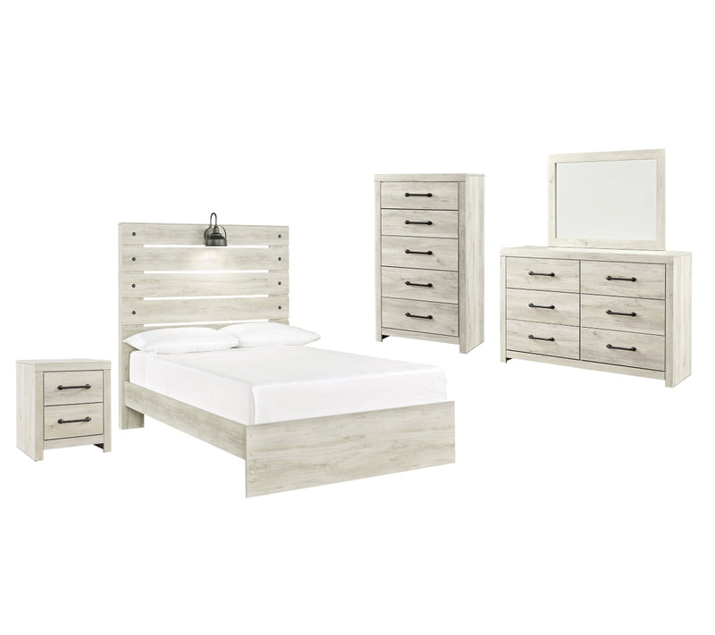 Cambeck Panel Bed, Dresser, Mirror, Chest & Nightstand, Bedroom Set