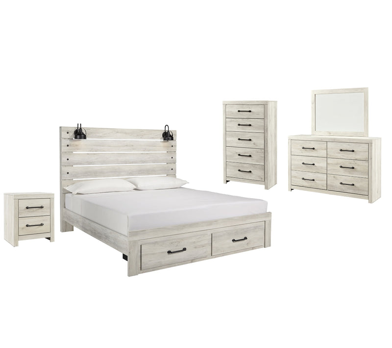 Cambeck Panel Bed, Dresser, Mirror, Chest & Nightstand, Bedroom Set