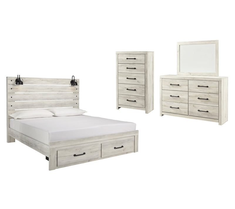 Cambeck Panel Bed, Dresser, Mirror, Chest & Nightstand, Bedroom Set