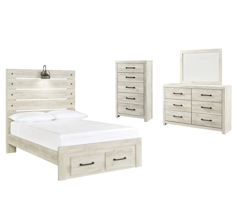 Cambeck Panel Bed, Dresser, Mirror, Chest & Nightstand, Bedroom Set