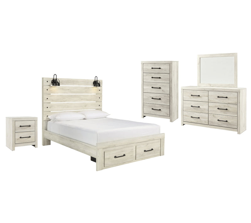 Cambeck Panel Bed, Dresser, Mirror, Chest & Nightstand, Bedroom Set