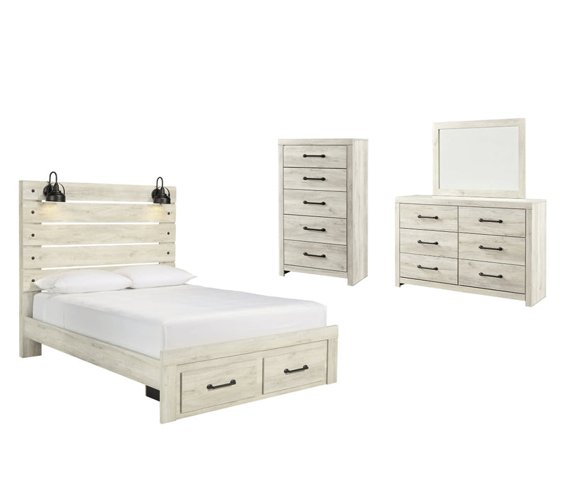 Cambeck Panel Bed, Dresser, Mirror, Chest & Nightstand, Bedroom Set