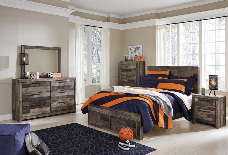 Derekson Panel Bed