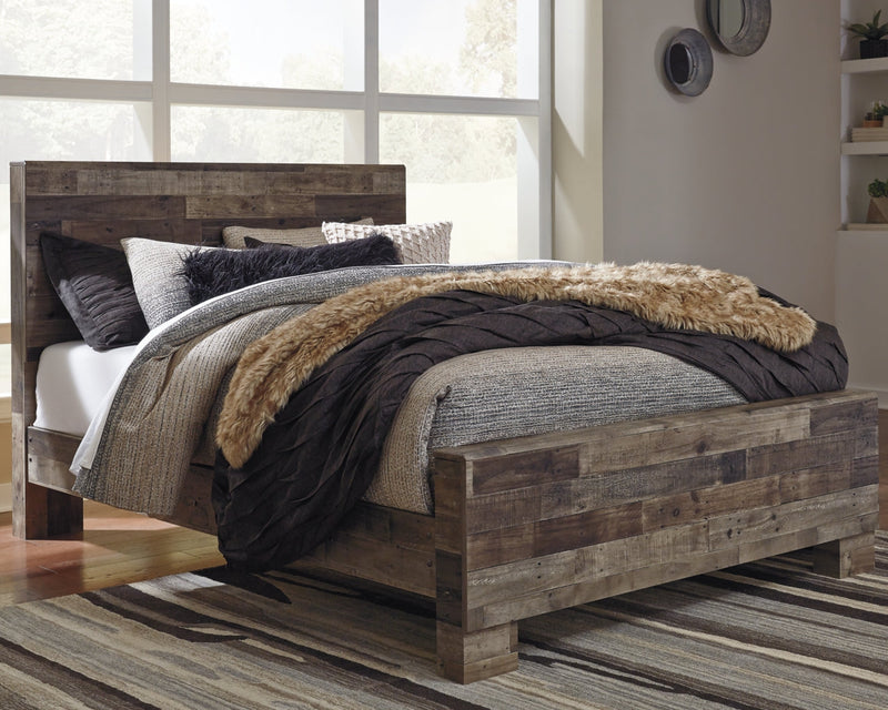 Derekson Panel Bed, Dresser, Mirror, Chest & Nightstand, Bedroom Set