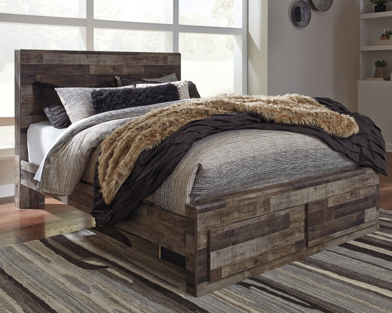 Derekson Panel Bed, Dresser, Mirror, Chest & Nightstand, Bedroom Set