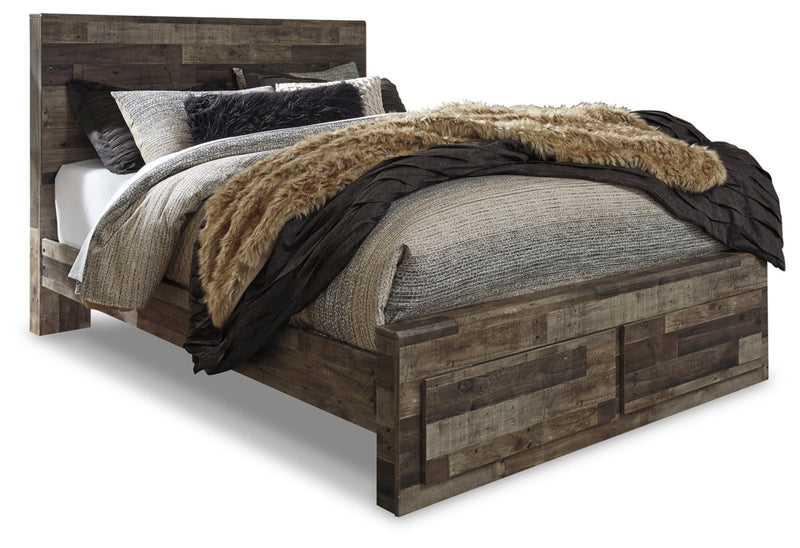 Derekson Panel Bed, Dresser, Mirror, Chest & Nightstand, Bedroom Set