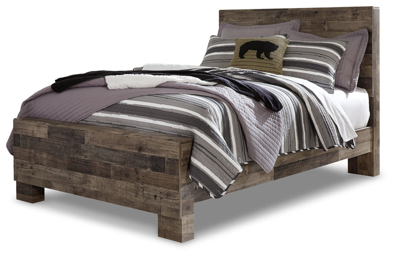 Derekson Panel Bed, Dresser, Mirror, Chest & Nightstand, Bedroom Set