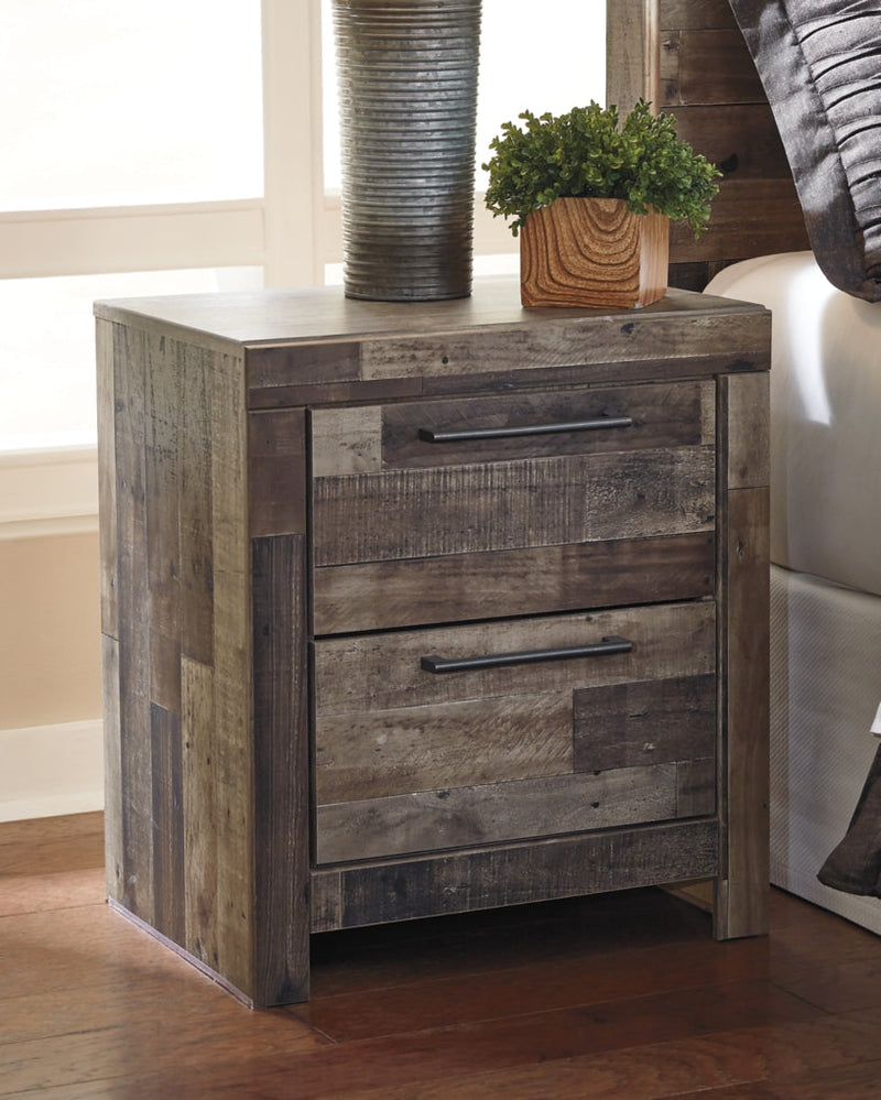 Derekson Panel Bed, Dresser, Mirror, Chest & Nightstand, Bedroom Set