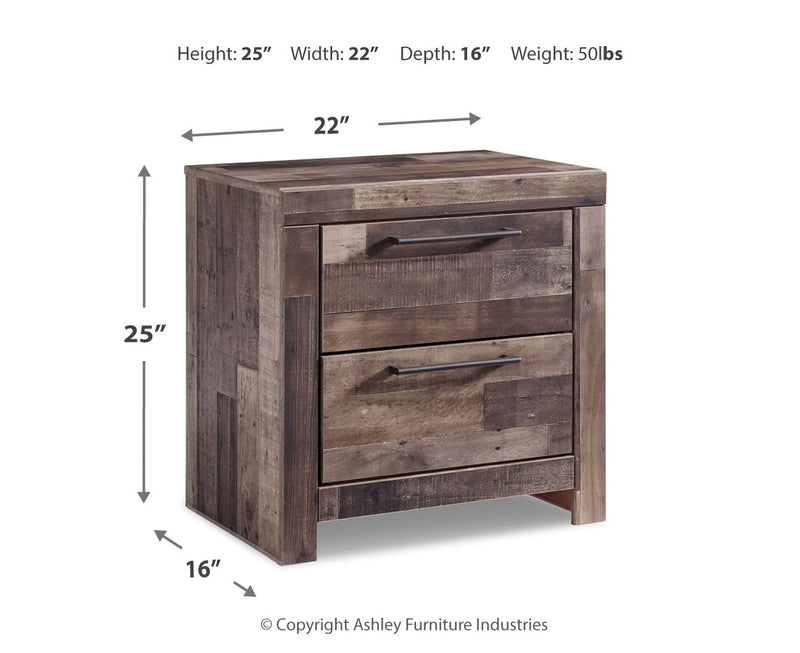 Derekson Panel Bed, Dresser, Mirror, Chest & Nightstand, Bedroom Set