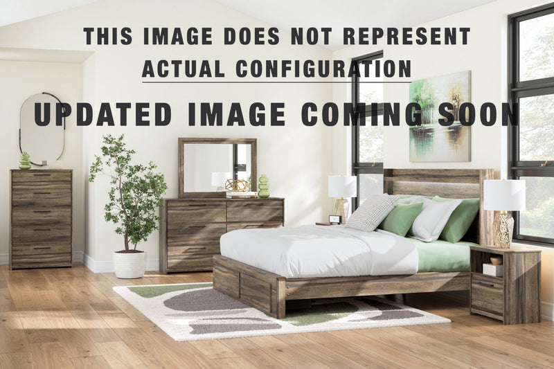 Elbrim Panel Bed, Dresser, Mirror, Chest & Nightstand, Bedroom Set