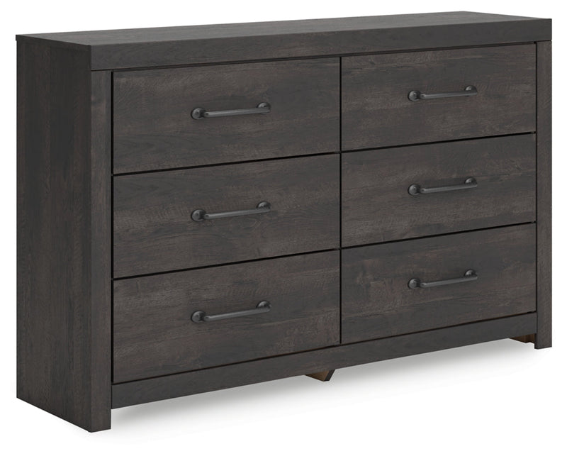 Delmorta Six Drawer Dresser