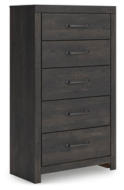 Hollivern Panel Bed, Dresser, Mirror, Chest & Nightstand, Bedroom Set