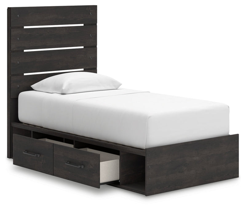 Delmorta Panel Bed