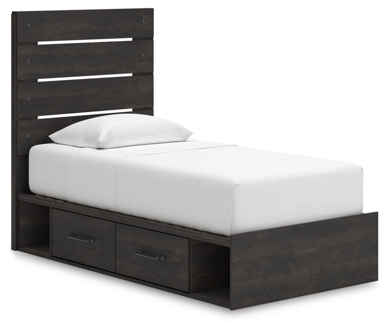 Delmorta Panel Bed