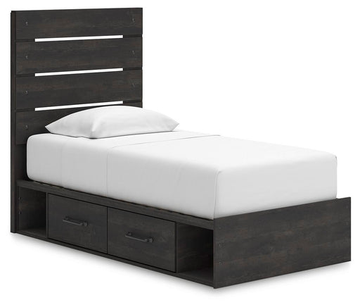 Delmorta Panel Storage Bed Twin