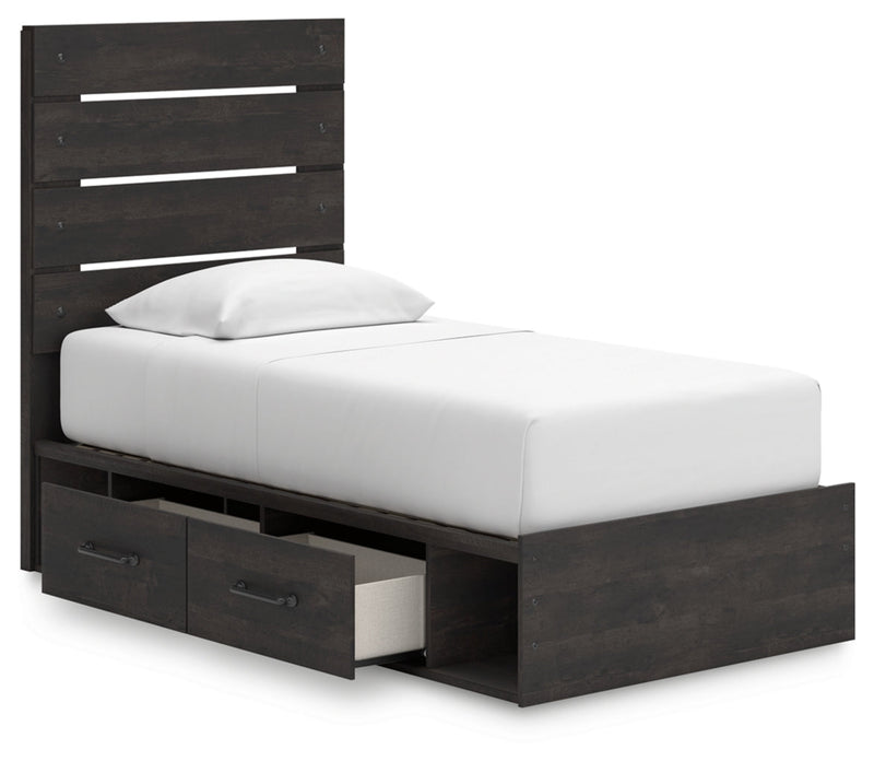 Delmorta Panel Bed