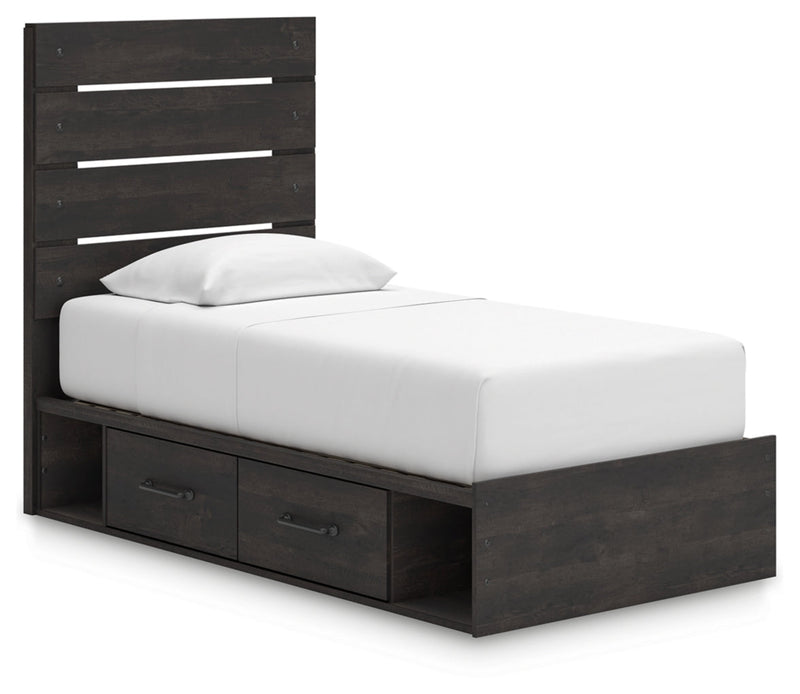 Delmorta Panel Bed