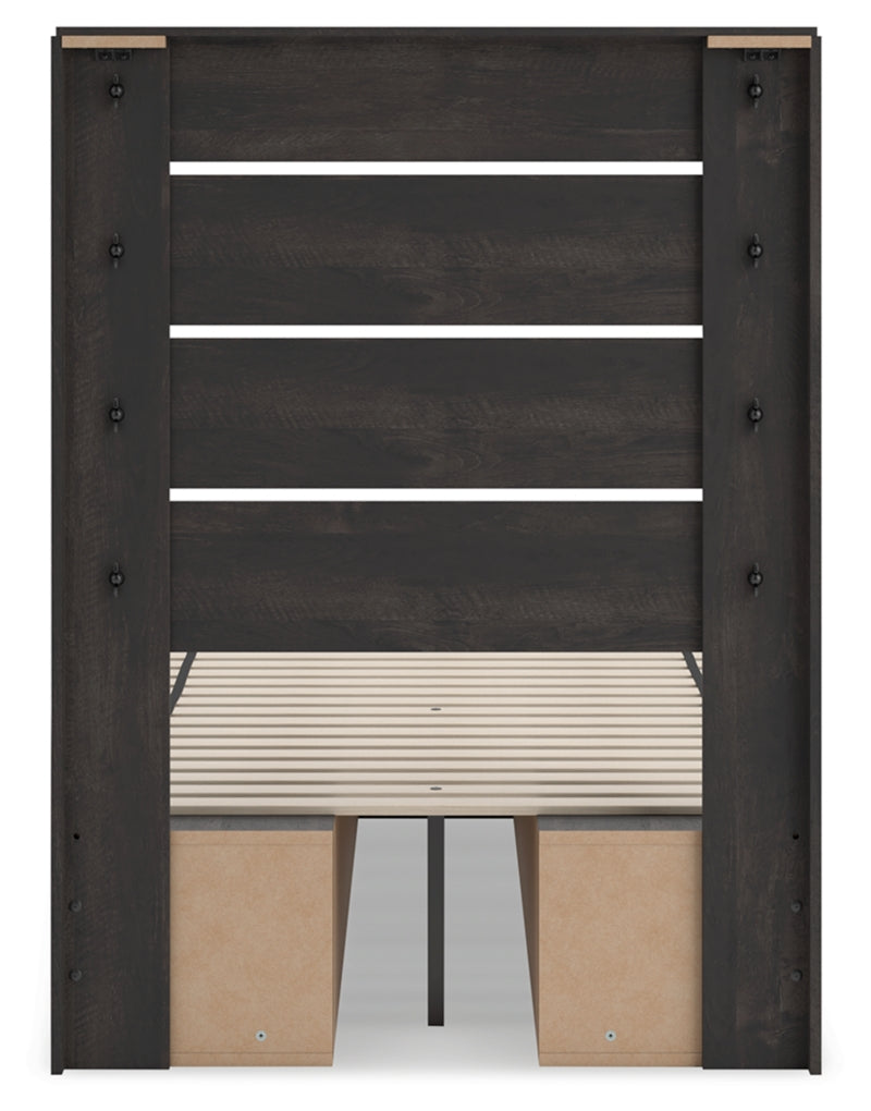 Delmorta Panel Bed
