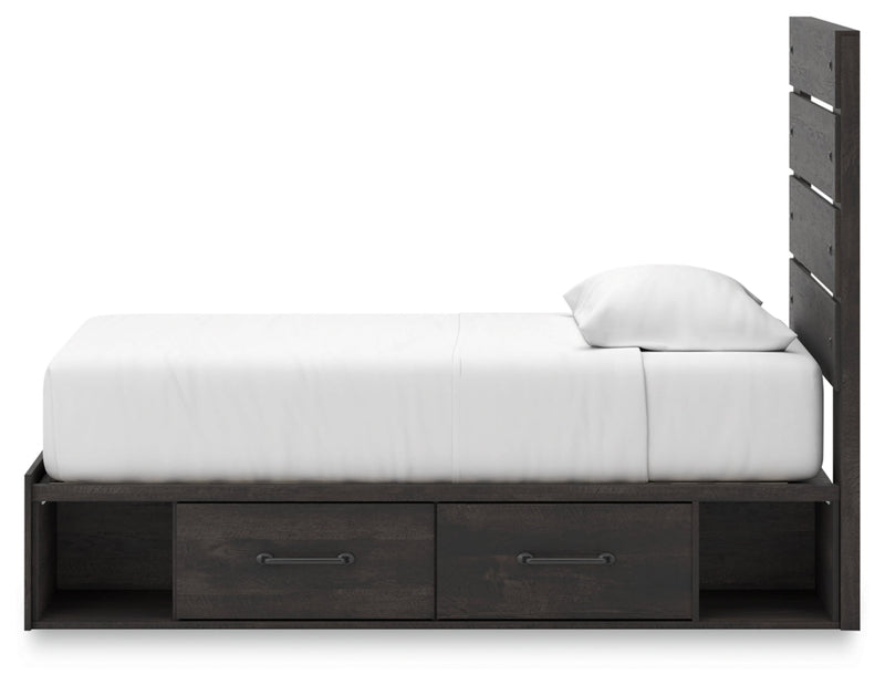 Delmorta Panel Bed