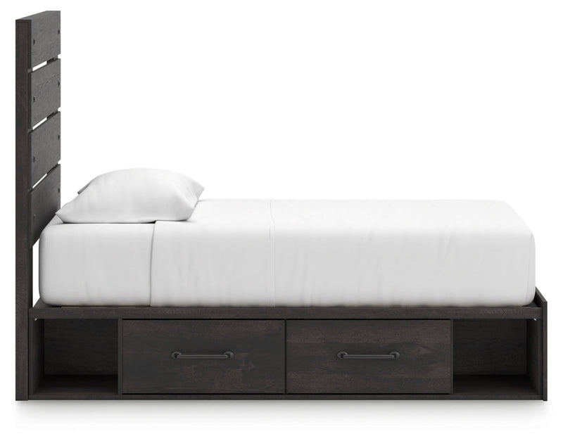Delmorta Panel Bed