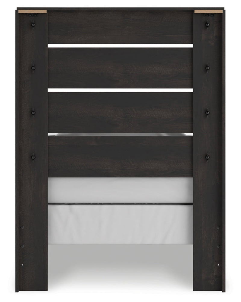 Delmorta Panel Bed