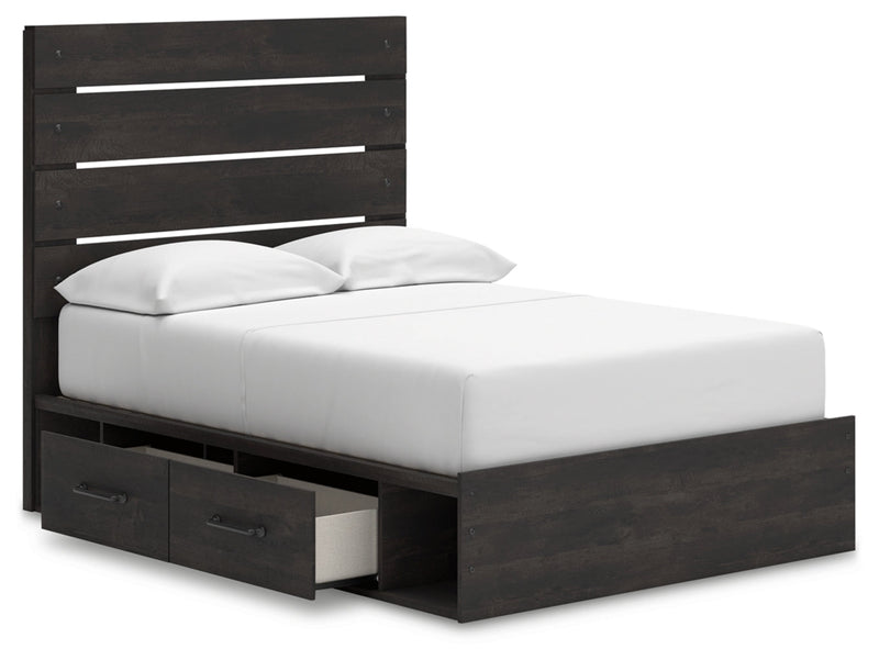 Delmorta Panel Bed