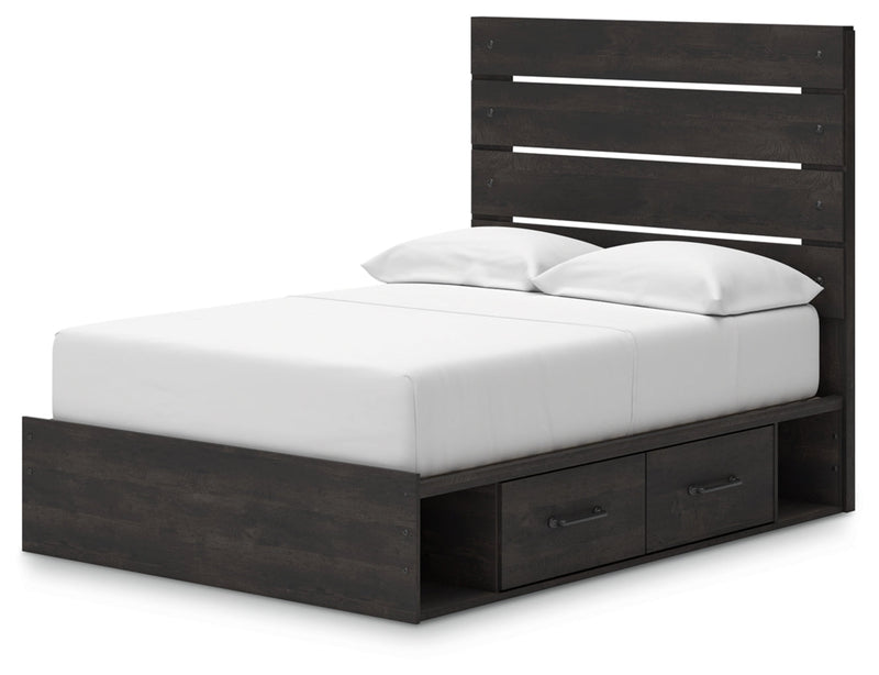 Delmorta Panel Bed