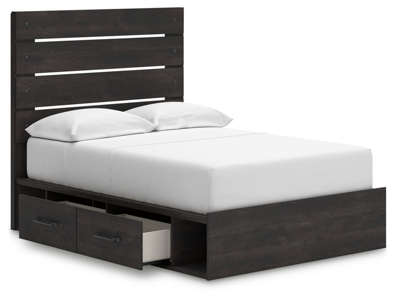 Delmorta Panel Bed